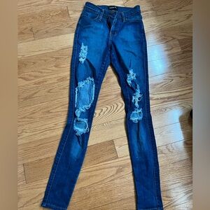 FASHION NOVA distressed jeans